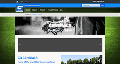 Desktop Screenshot of granthslacrosse.com